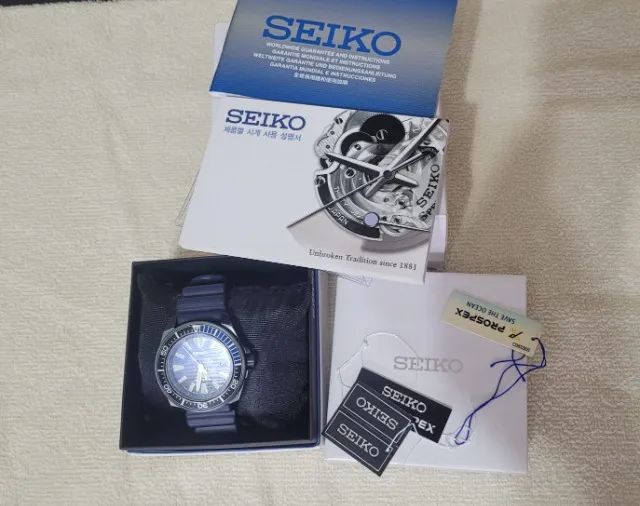 Relógio Seiko Prospex Samurai Save the Ocean feito no Japão - Foto 2