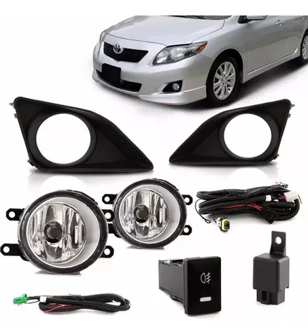 Kit farol de milha toyota corolla 2010
