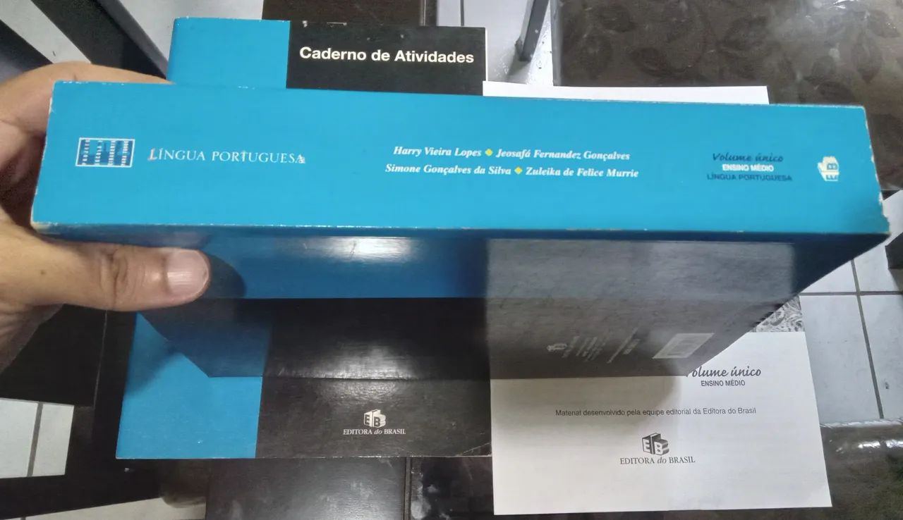 Livro de Língua Portuguesa - Ensino Médio - Volume Único editora do Brasil  - Foto 4