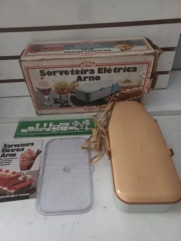 Antigo sorveteria arno  com caixa e manual 