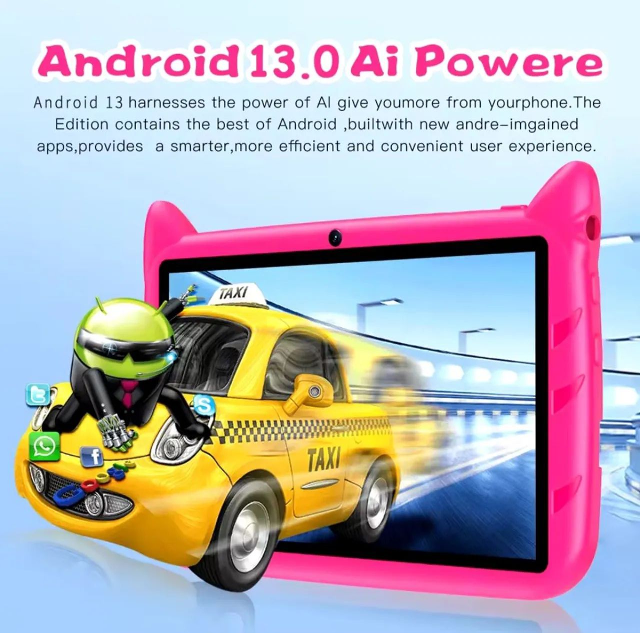 Tablet Infantil 7.0'' 4GB+64GB Android 13  - Foto 5