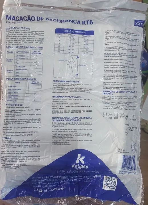 Macacão de segurança kt6 - Foto 3