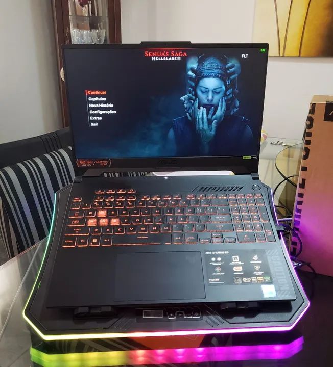 Notebook Asus TUF F15, RTX 4070, i7 12700H, SSD 1 Tera.    - Foto 2