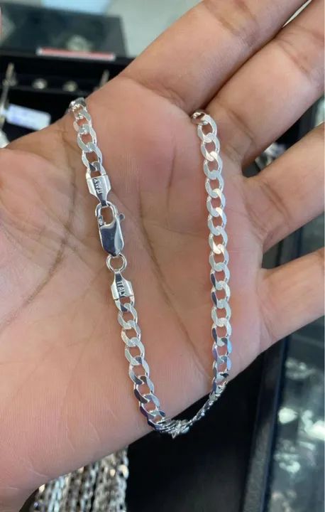 Corrente Escama de Peixe Prata 925 