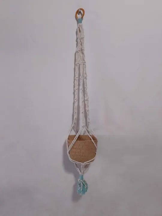 Macrame porta vaso