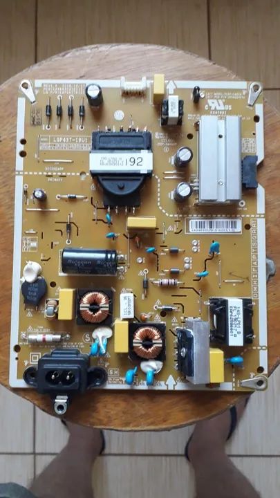 fonte e placa da tv smart lg, 48 polegadas - Foto 3