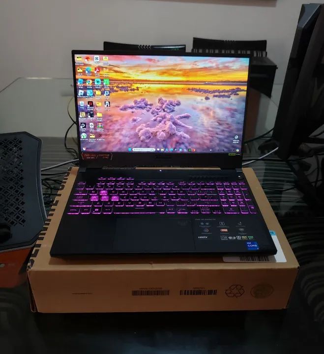Notebook Asus TUF F15, RTX 4070, i7 12700H, SSD 1 Tera.    - Foto 5