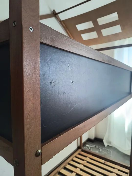 Cama beliche infantil Madeira Guajará. Muito nova. Medida padrão de solteiro. - Foto 3