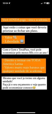 Quanto o Gympass repassa para a academia?