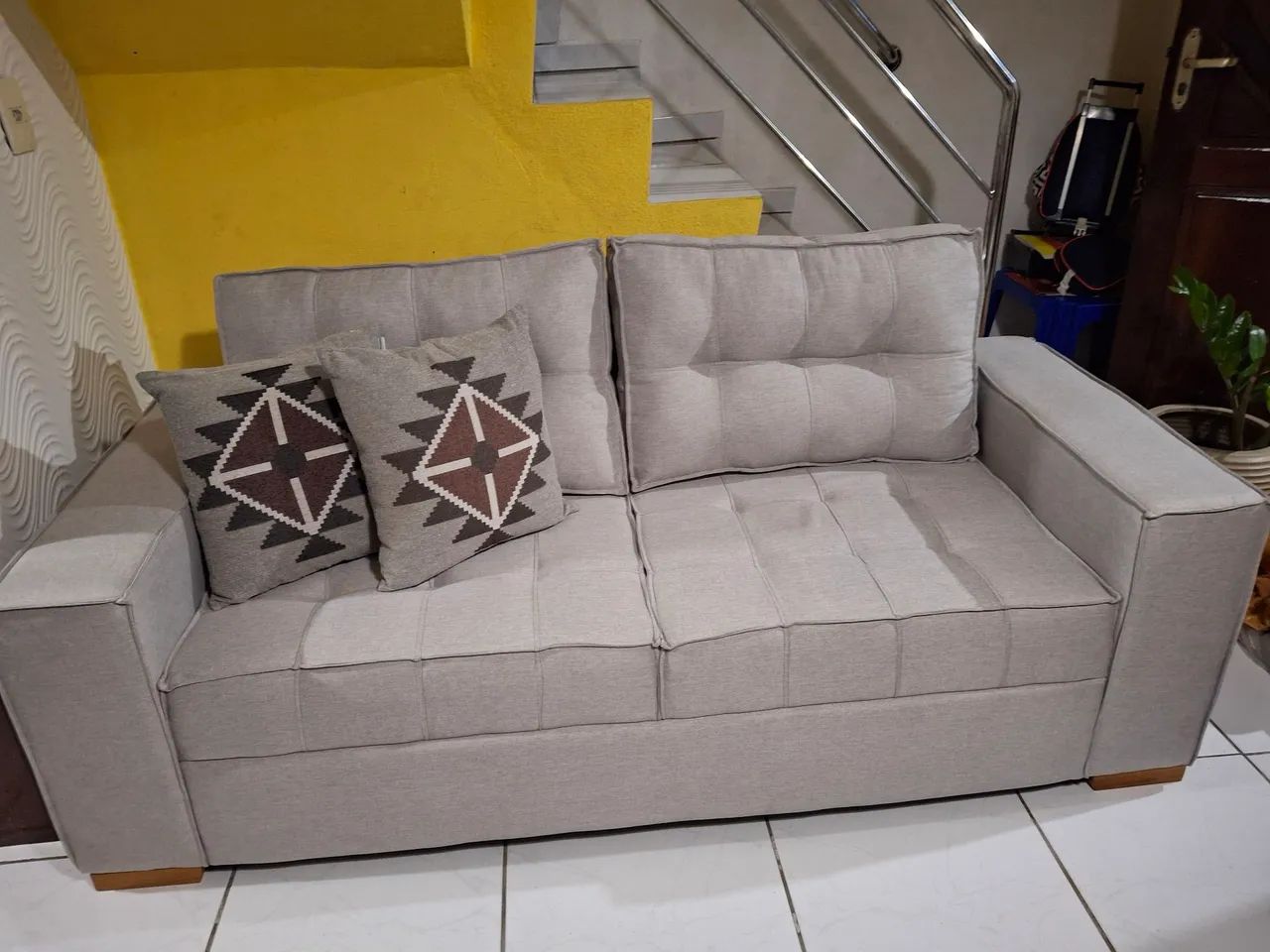 Sofa 4 lugares 2.00 metros confortável  - Foto 2