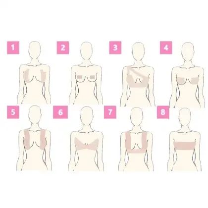 Fita Levanta Seios Boob Tape - Bege 5cmx5m Ns-3360