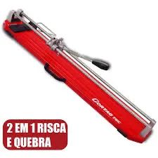 Cortador Riscadeira Pisos E Azulejos Porcelanato Tec 50 Cortag Corta Até 50cm - Foto 5