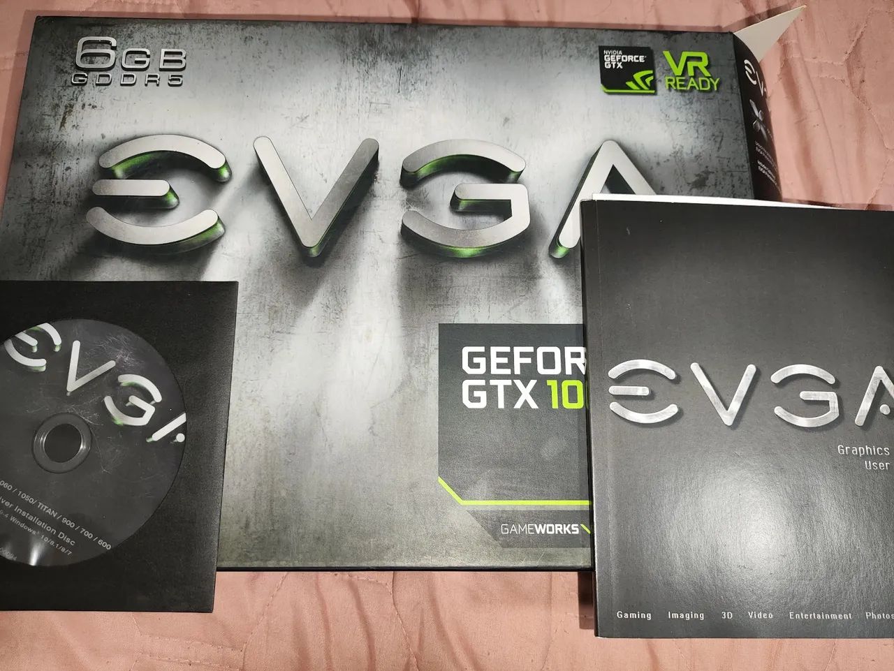 Placa de Vídeo EVGA GeForce GTX 1060 6GB GDDR5