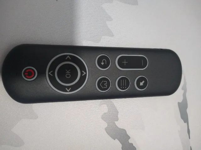 controle remoto de voz, com teclado - Foto 5