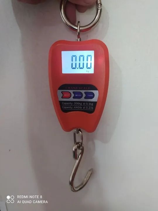 Balança Digital Suspensa 200kg Alta Precisão NOVA - Foto 2