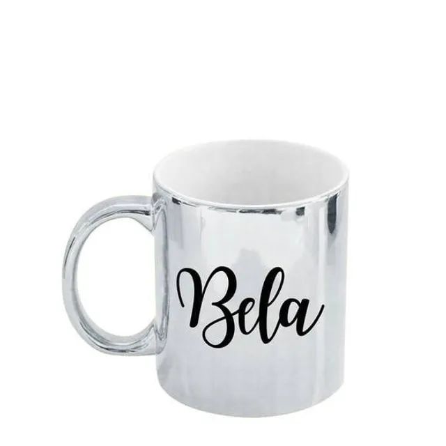 caneca cromada personalizada - Foto 5