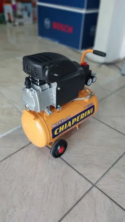 Compressor de ar 21 litros 120psi e 2.0hp Chiaperini (Loja) - Foto 4