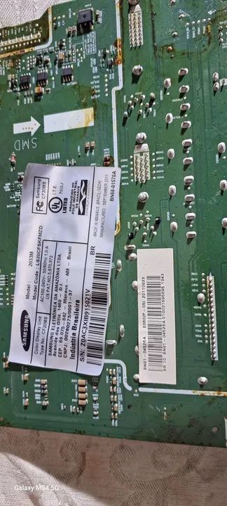 Placa Mãe TV samsung ls20cfskfmzd - Foto 2