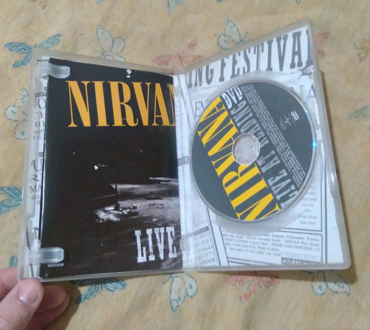 Dvd Nirvana Live at Reading Original - Foto 3