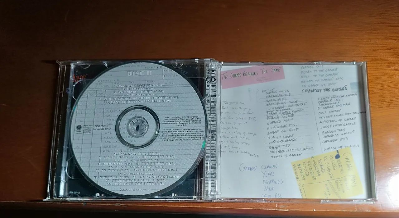CD DUPLO Metallica - Garage Inc. - CDs, DVDs etc - Vila Santana