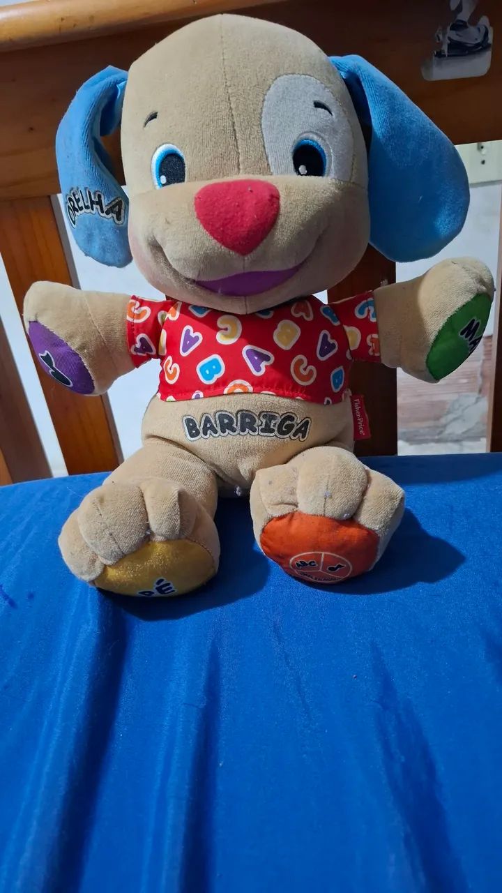 Cachorro de Pelúcia Interativo Fisher Price