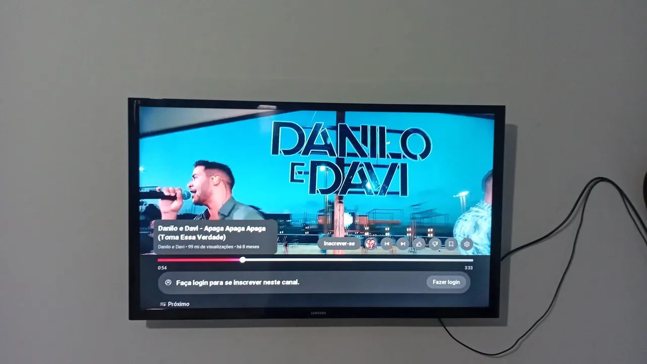 Televisão Samsung Smart 32 polegadas - Foto 3