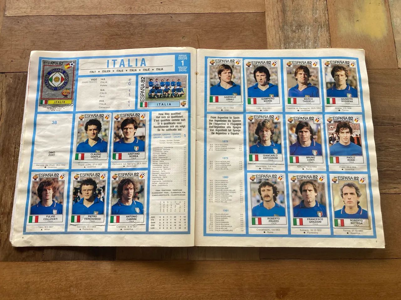 Álbum Copa 1982 - oficial Panini - ver descrição  - Foto 4