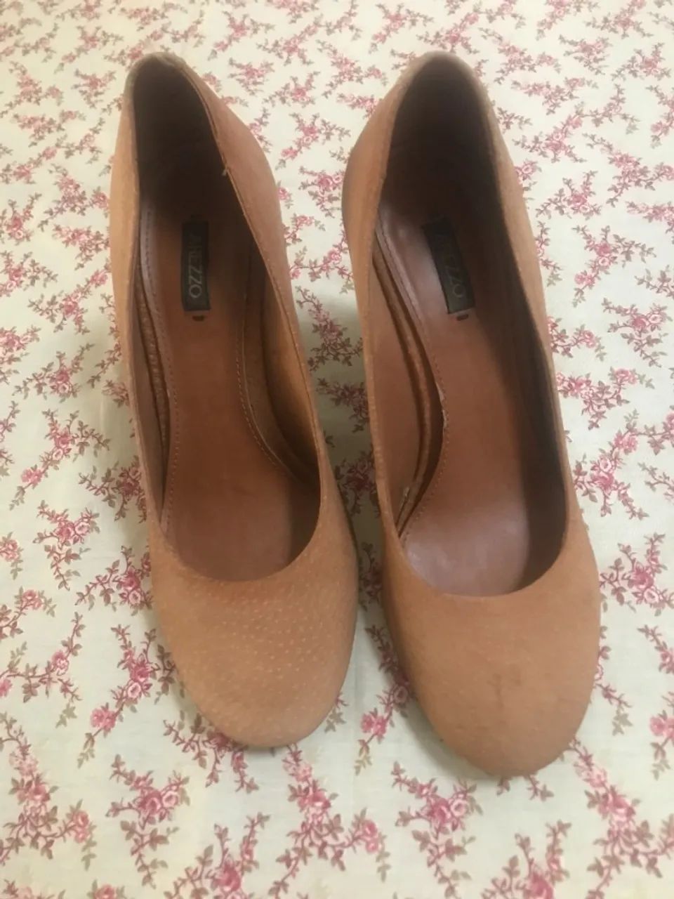 Peep Toe Caramelo Arezzo 35