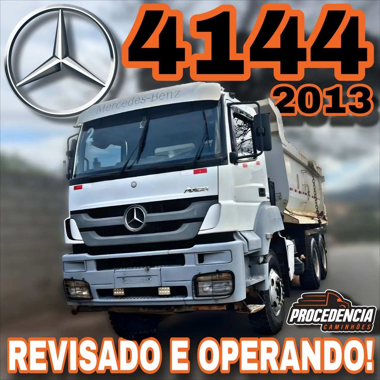 Mb Axor 4144 6x4 2013