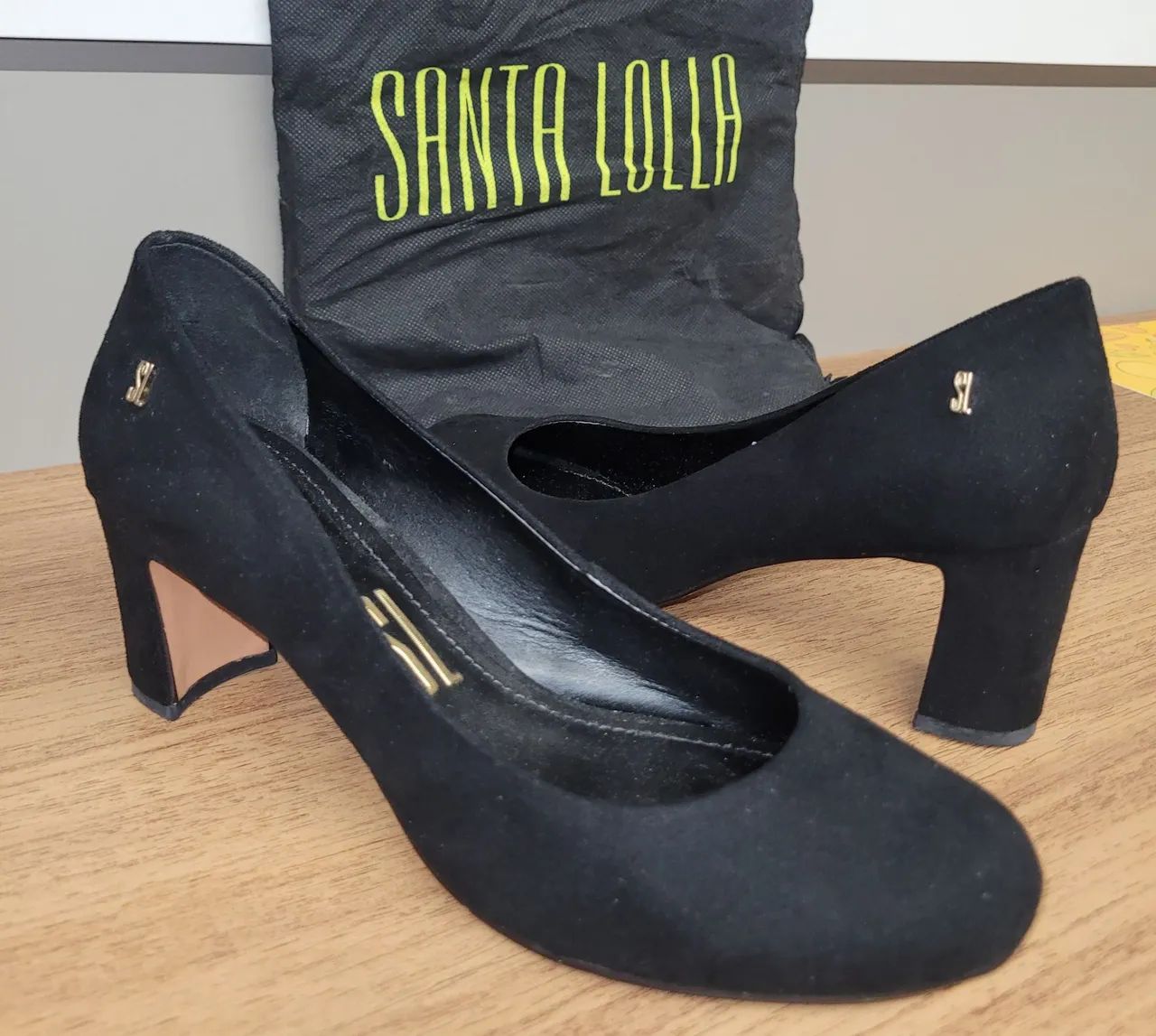 Sapatos Santa Lolla Preto