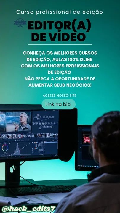 Curso Profissional de Edição de Vídeo - Domine a Arte da Edição!
