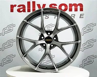 Jogo de Roda BBS FI-R Cromo Lock 5x120 - 19x8,5 e 19x9,5 Offset 35 e 40 - Foto 2