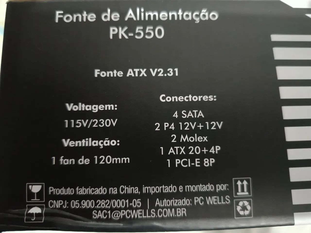 Fonte de Alimentação para Computador - Foto 4