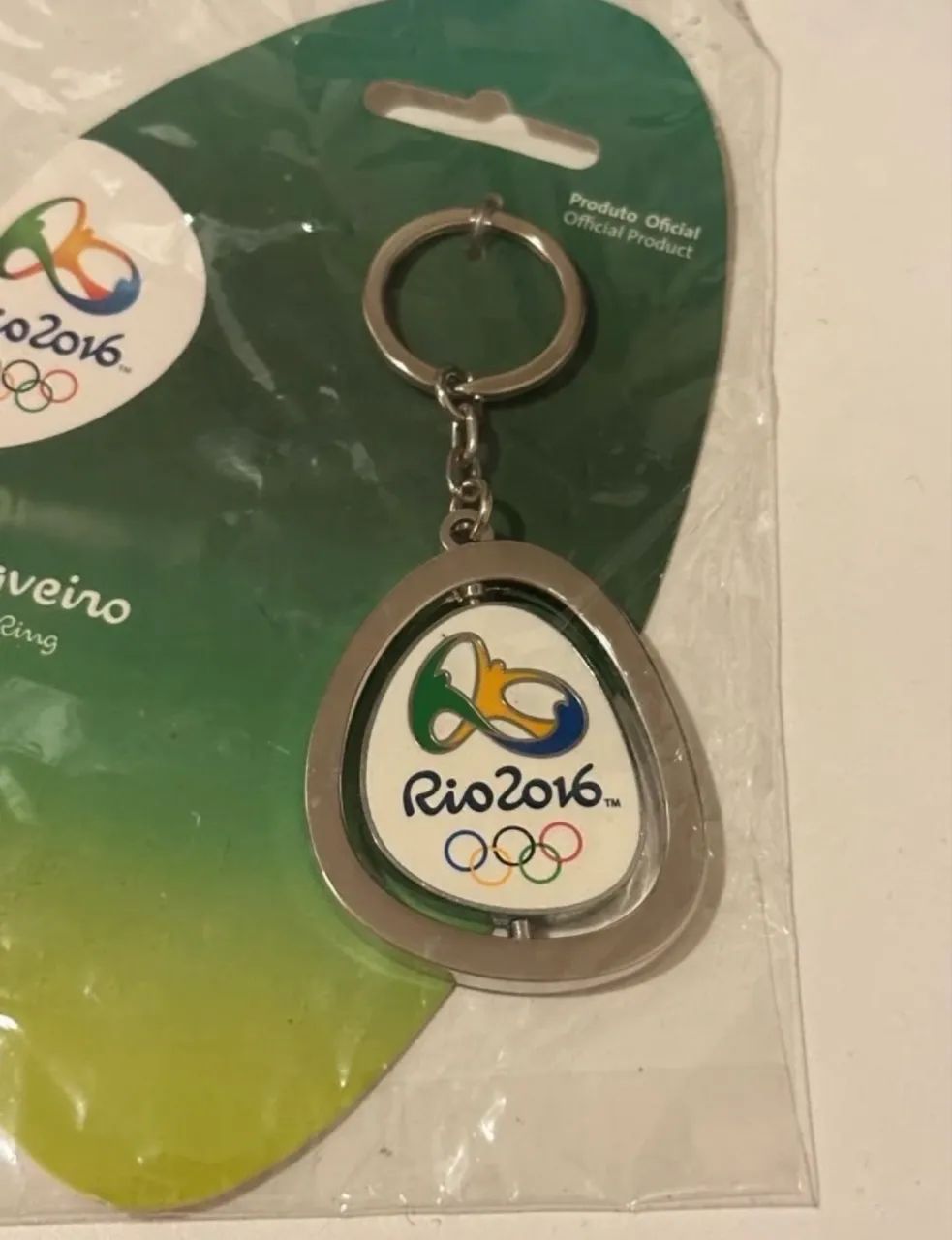 chaveiro rio 2016 olimpíadas - oficial (com selo de autenticidade) - Foto 3