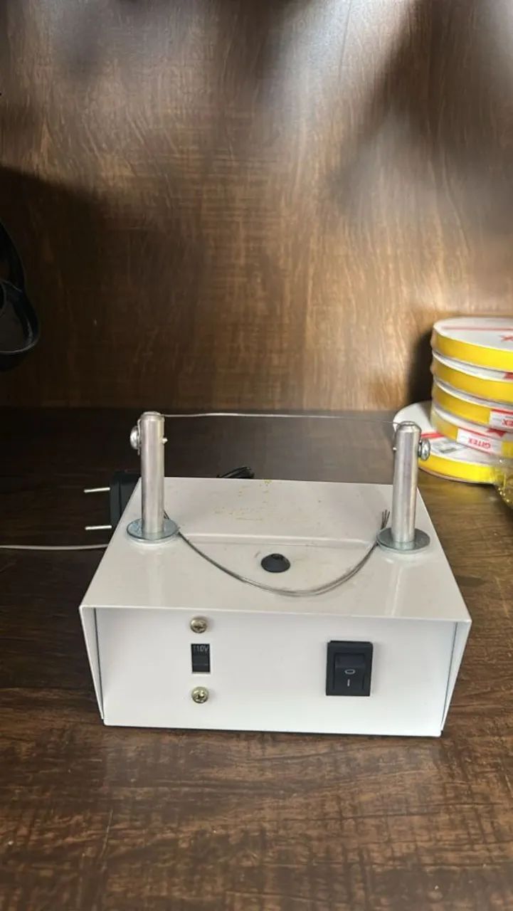 Máquina de cortar fita de cetim, alfinete 19mm, fitas de cetim N.