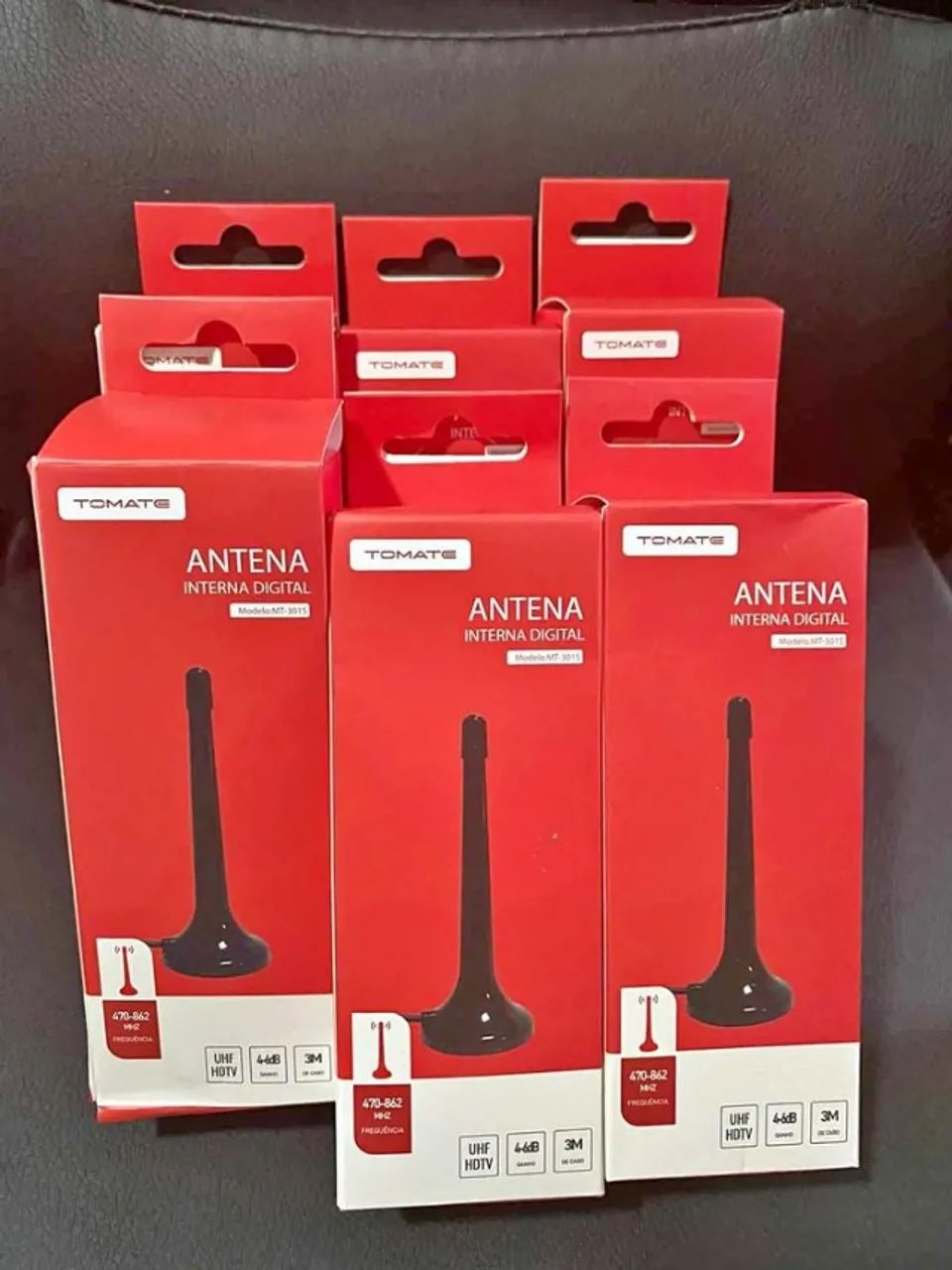 Antena Digital TV/conversor Hdtv 3M (Novo) - Com Garantia - Foto 2