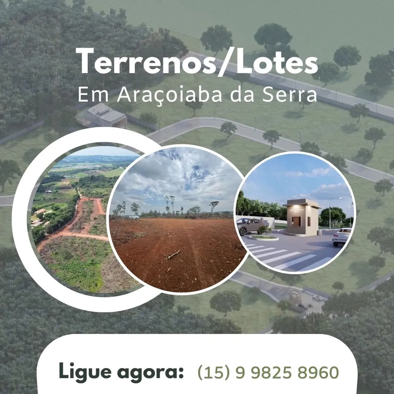 Lotes em condominio fechado para Araçoiaba da Serra Sao Paulo
