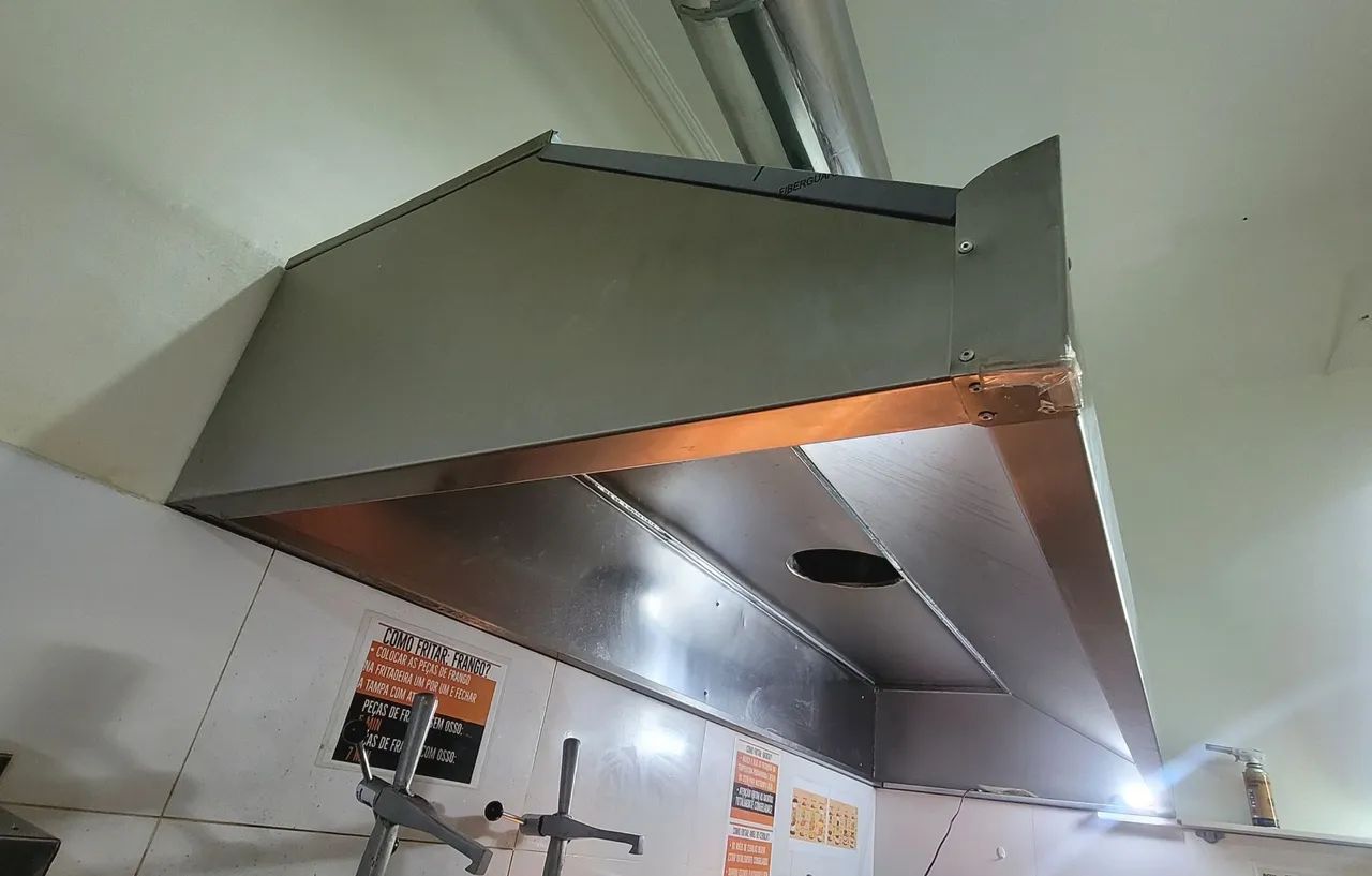 Coifa Industrial em Aço Inox - Foto 2