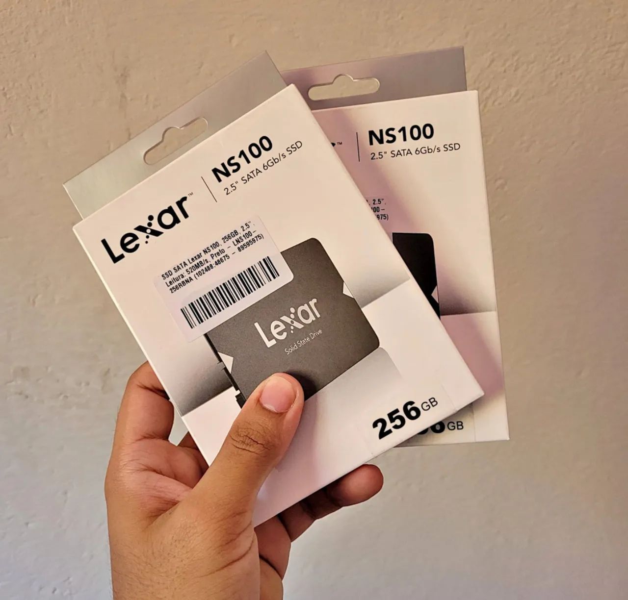 Ssd 256gb sata Lexar - Foto 3