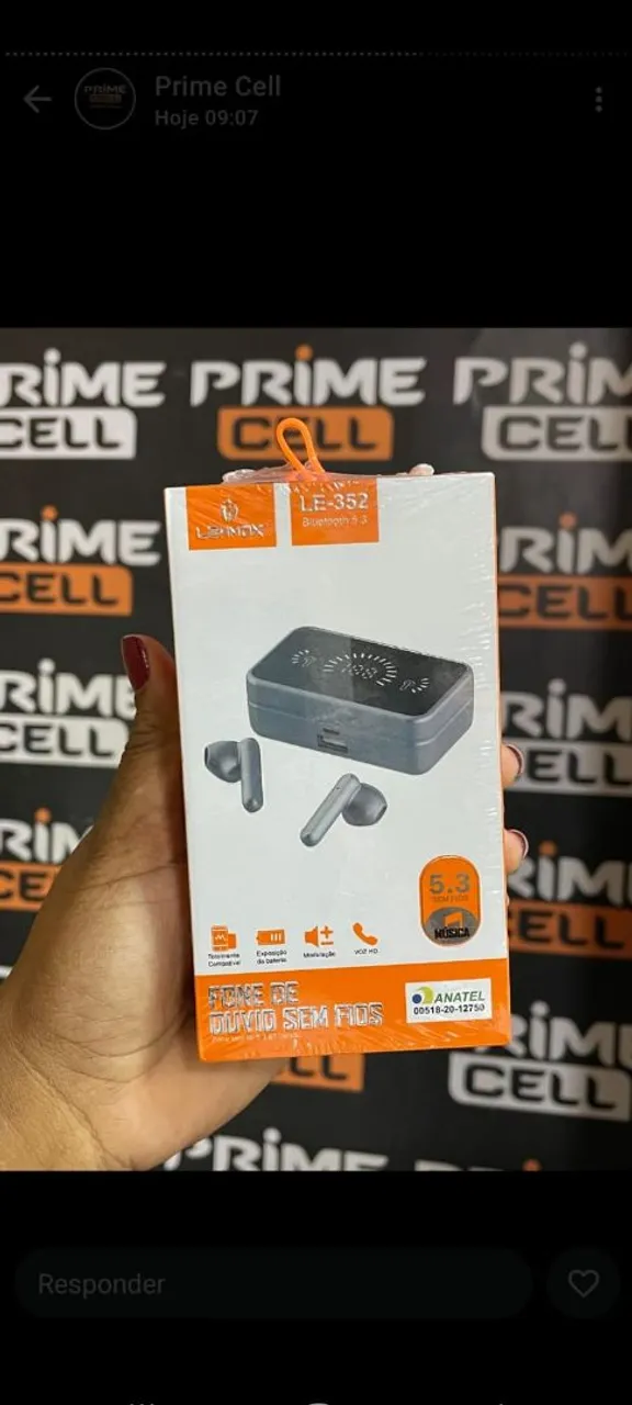 Fone de ouvido sem fio LE-352 Bluetooth 5.3