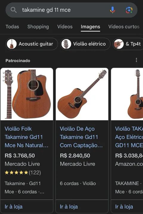 Violão Elétrico Takamine - Foto 2