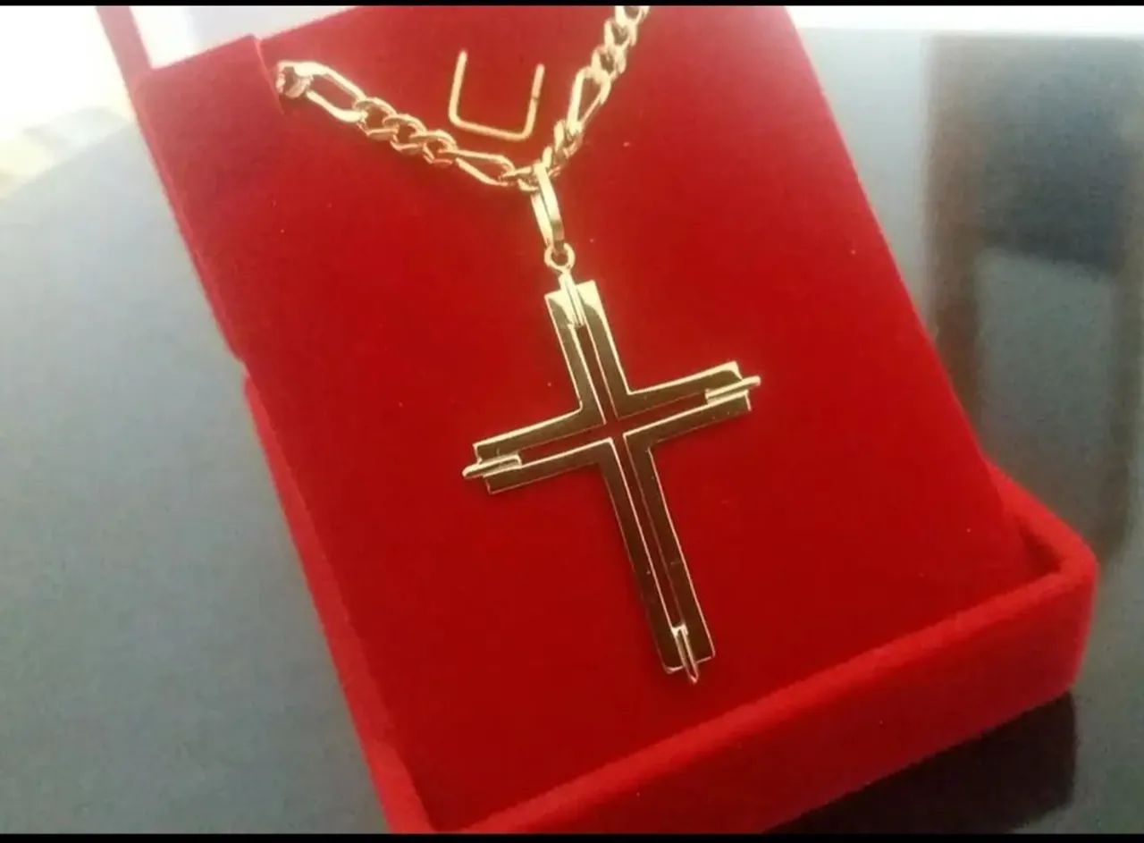 Corrente Grumet 3x1 em Ouro 18k  - Foto 2