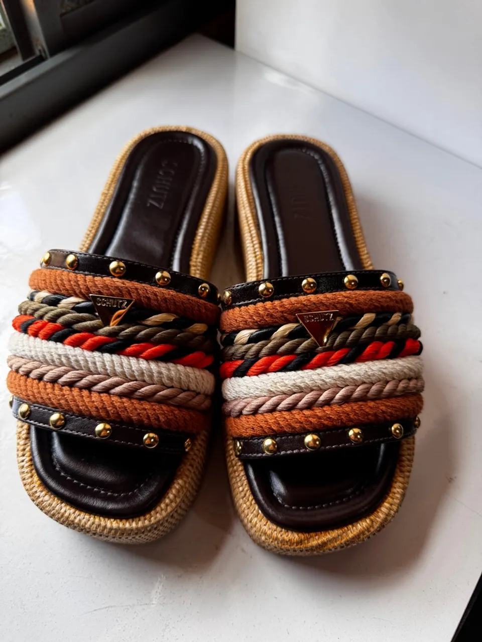 Sandália Schutz Flatform