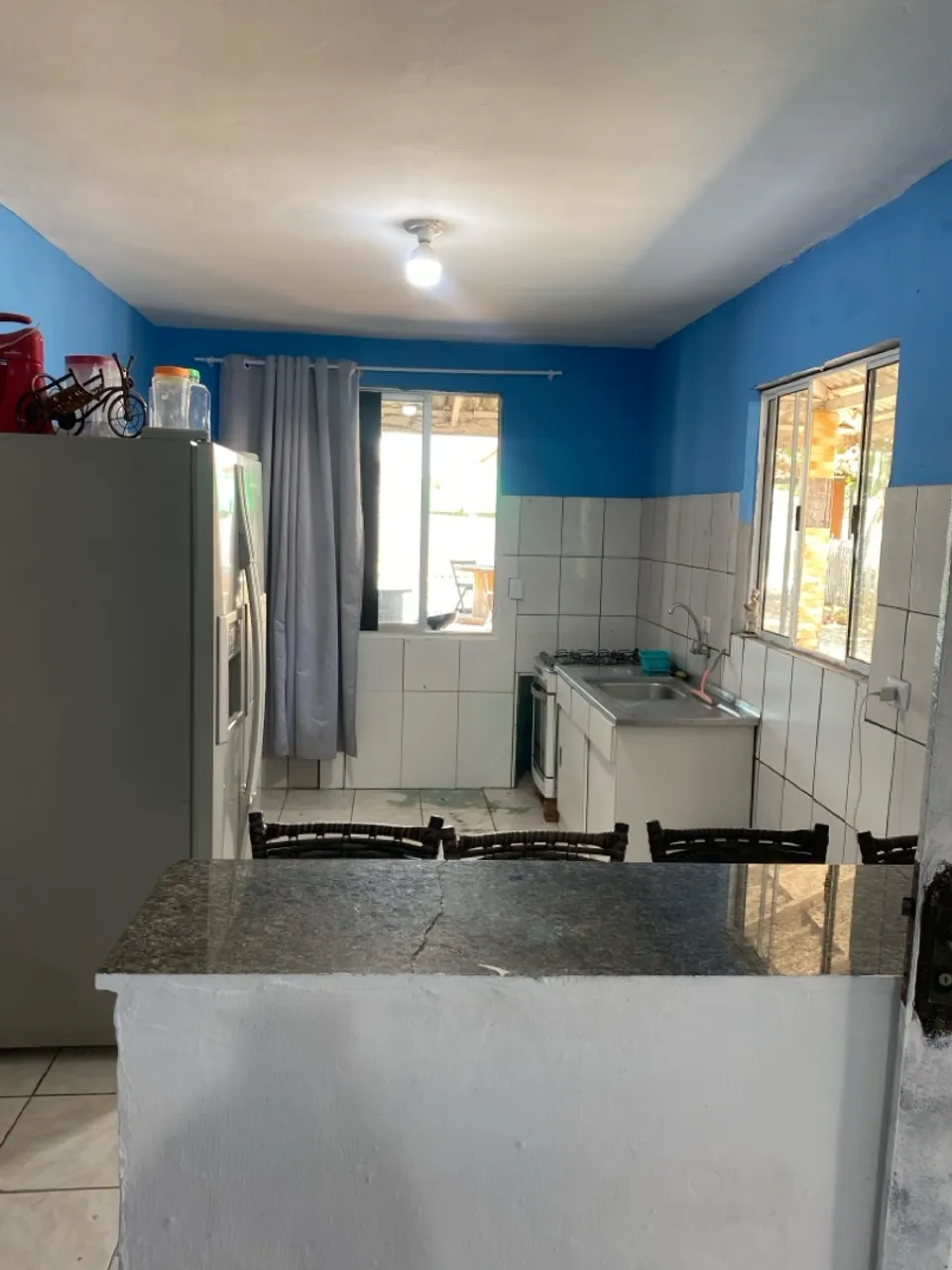 Casa na praia com piscina