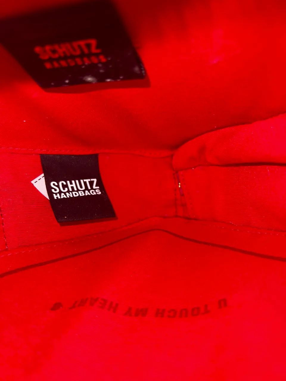Bolsa Schutz Love Coração - Couro Rosa (Super Nova) - Foto 3