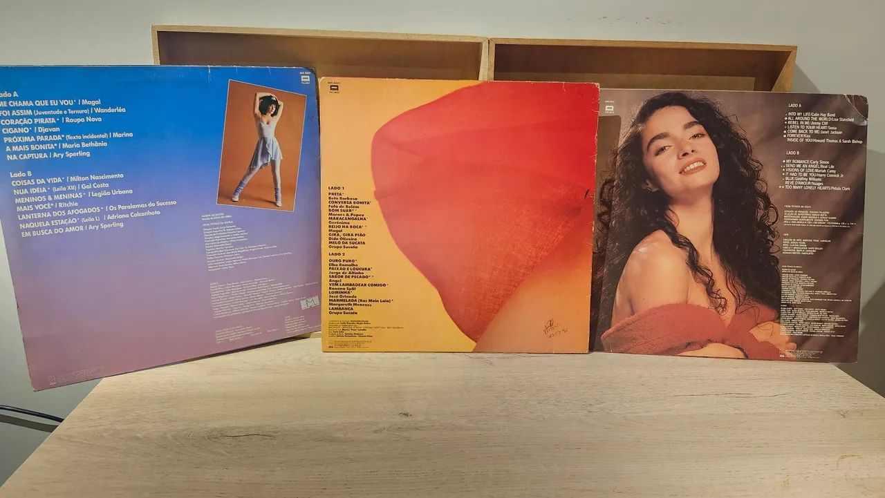 LOTE 3 LPS RAINHA DA SUCATA - disco de vinil 1990 - Foto 2