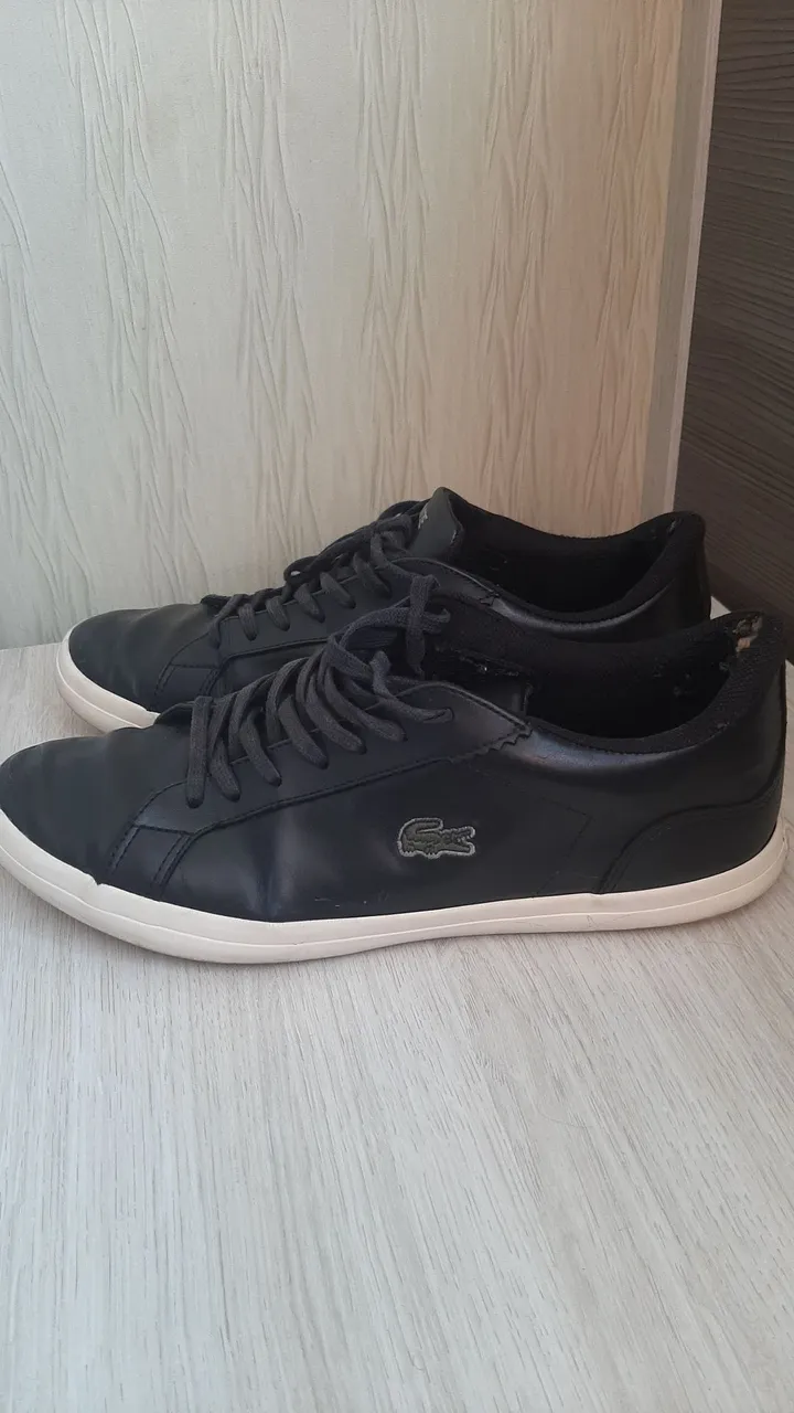 Tênis casual Lacoste Preto,n.41, original
