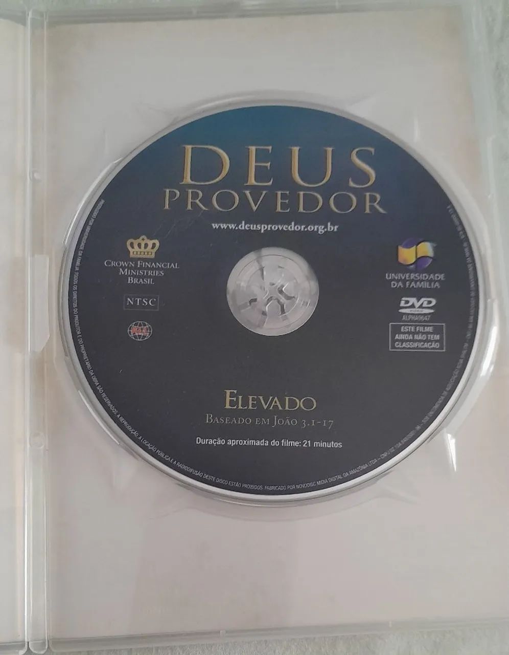 DVD Deus Provedor - Elevado  - Foto 4