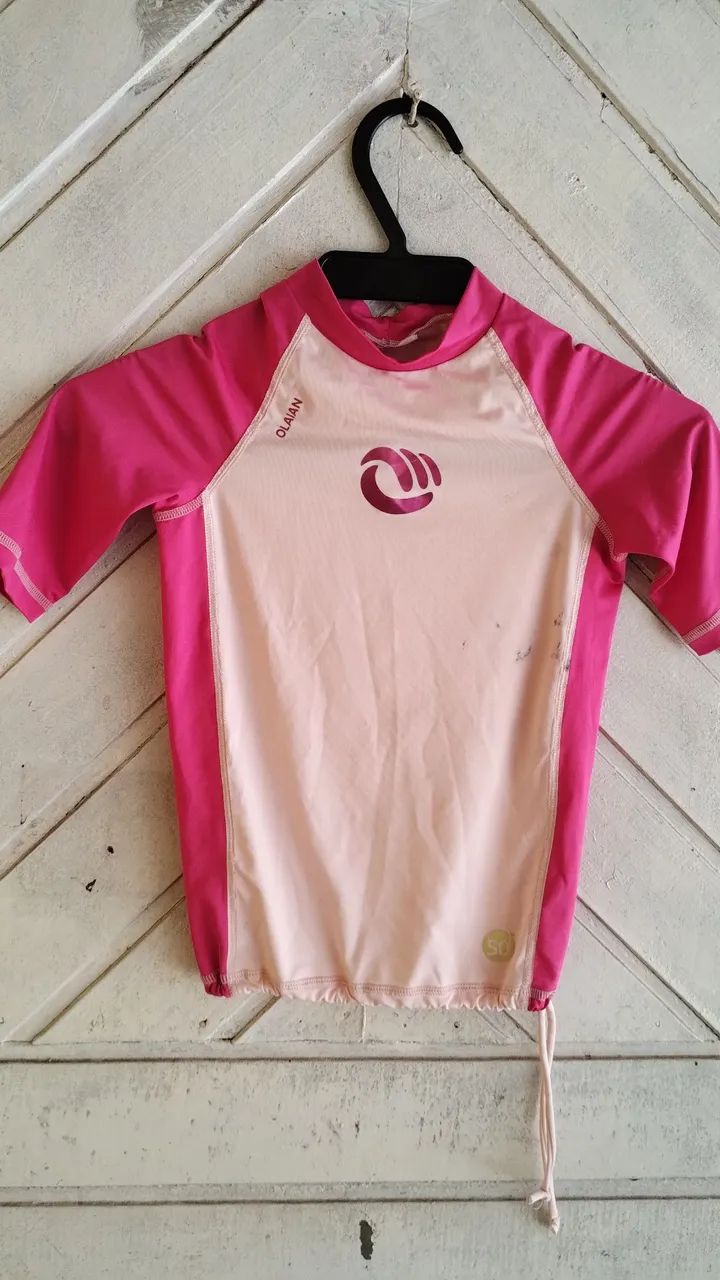 Camisa com proteção solar infantil  - Foto 2