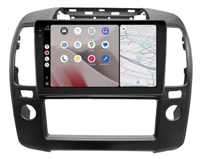 Central Multimídia Android 9 Pol. Carplay e Android Auto Frontier 2008 a 2016 - Foto 5